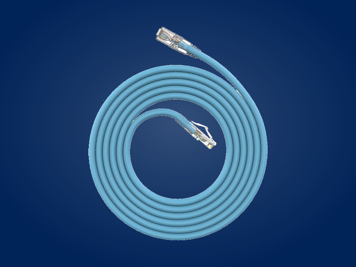 RheinKabel Cat.6 ungeschirmtes Ultra-Slim Patchkabel RK-C6-USPC-UT