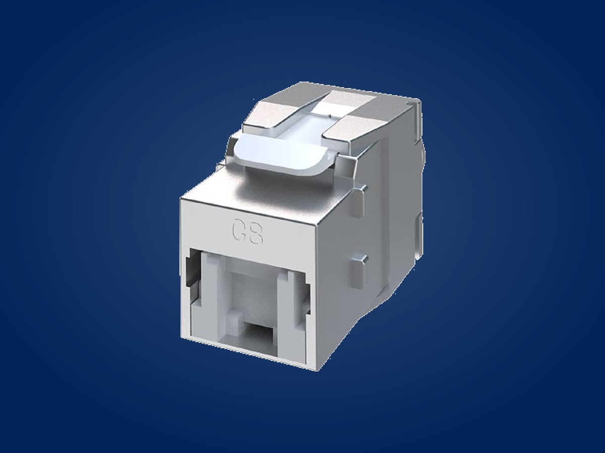 RheinKabel Cat.8 geschirmtes Keystone-Modul RK-C8-KJ-SH
